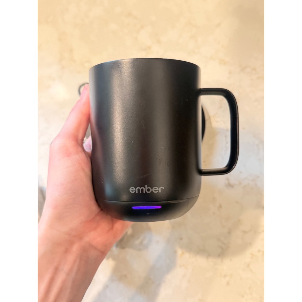 Ember Mug 2 Smart Temperature Control Mug 10oz Black with Charging Coaster